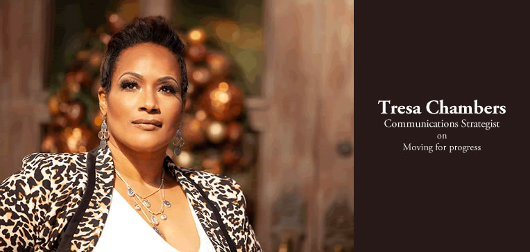Tresa Chambers Blog Post Feature Image. Photo of Tresa against a brown and tan background.